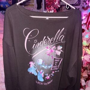 Disney Princess Gray Sweatshirt